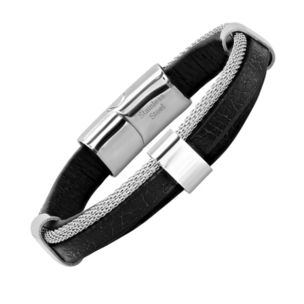 Mens Leather Bracelet